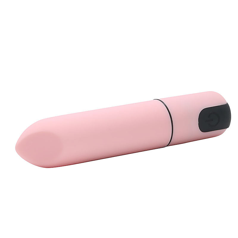 Bullet Vibrator with Angled Tip for Precision Clitoral Stimulation, Rechargeable Lipstick Nipple G-spot Stimulator Sex Toys