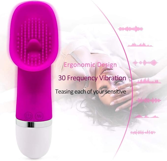 Adult Toys, Clitoral Licking Tongue Vibrator, G-spot Stimulator, Rechargeable Waterproof Adult Sex Toy for Women and Couples