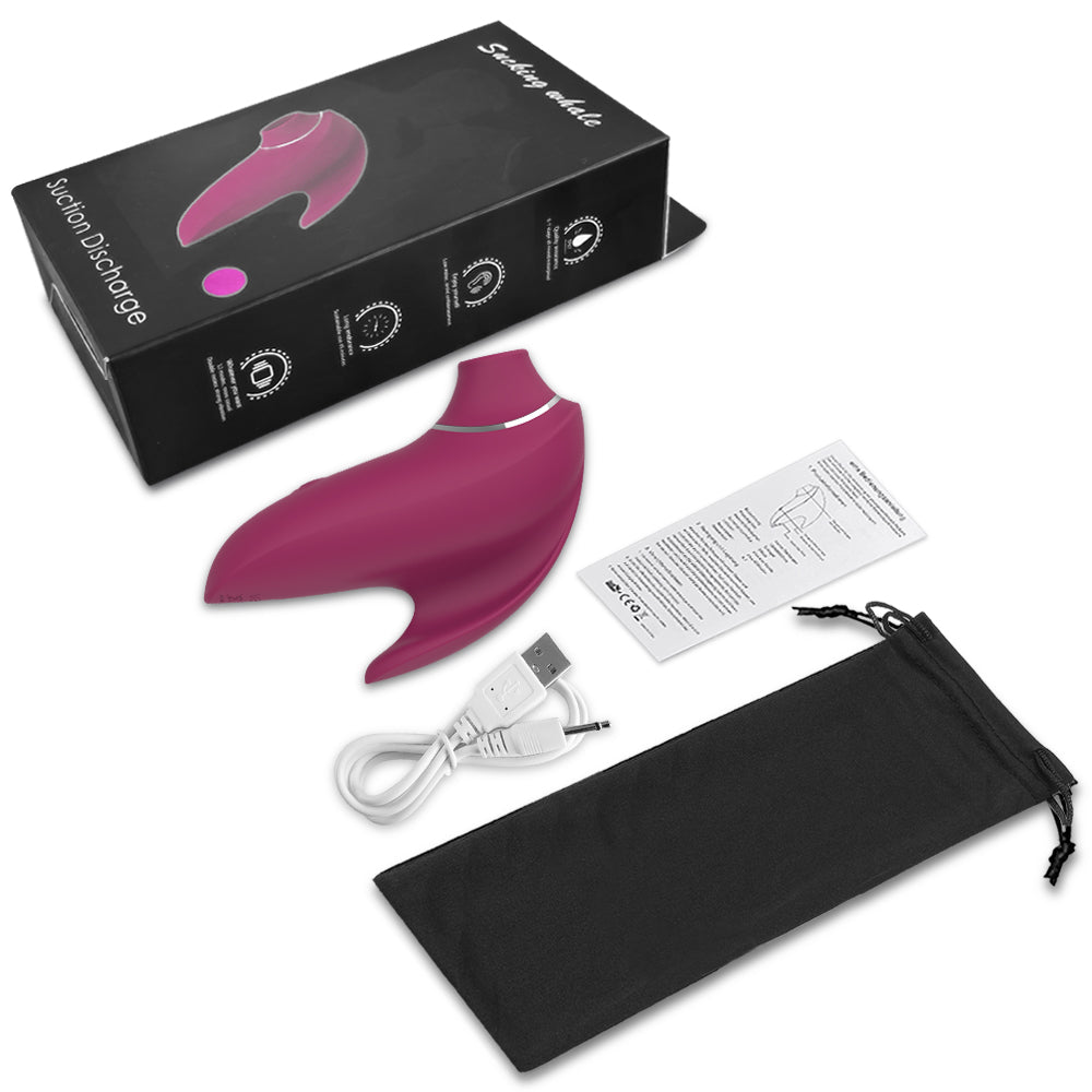 Little Dolphin G-spot Sucks Women's Instant Orgasm with Masturbation Vibrator