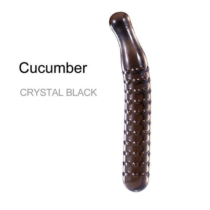 Fantasy Crystal TPE Cucumber Vegetables Eel Dildo Sex Toy for Woman